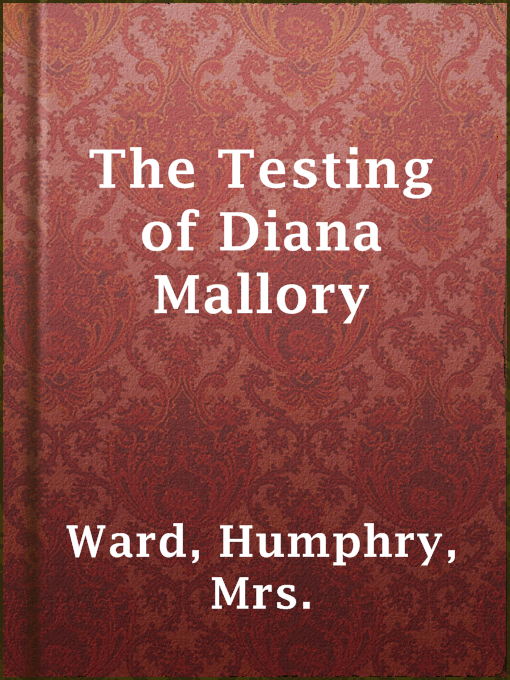 Cover image for The Testing of Diana Mallory